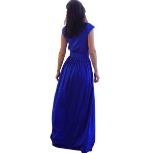 10 Schön Kleid Lang Blau ÄrmelFormal Schön Kleid Lang Blau Vertrieb