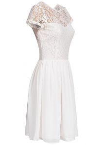 Abend Kreativ Kleid Weiß Glitzer SpezialgebietDesigner Genial Kleid Weiß Glitzer Spezialgebiet