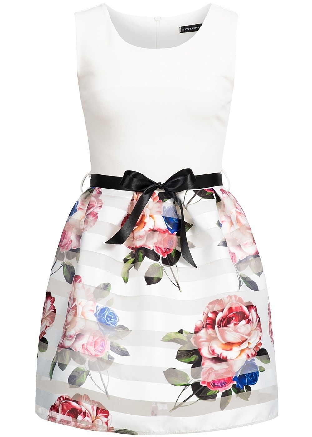 Formal Leicht Kleid Weiß Mit Blumen VertriebFormal Genial Kleid Weiß Mit Blumen Boutique