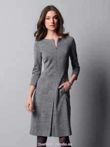 Designer Perfekt Graues Kleid Langarm Galerie20 Spektakulär Graues Kleid Langarm Design