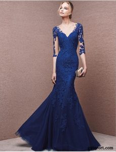 15 Einzigartig Blaues Langes Kleid VertriebDesigner Cool Blaues Langes Kleid Ärmel