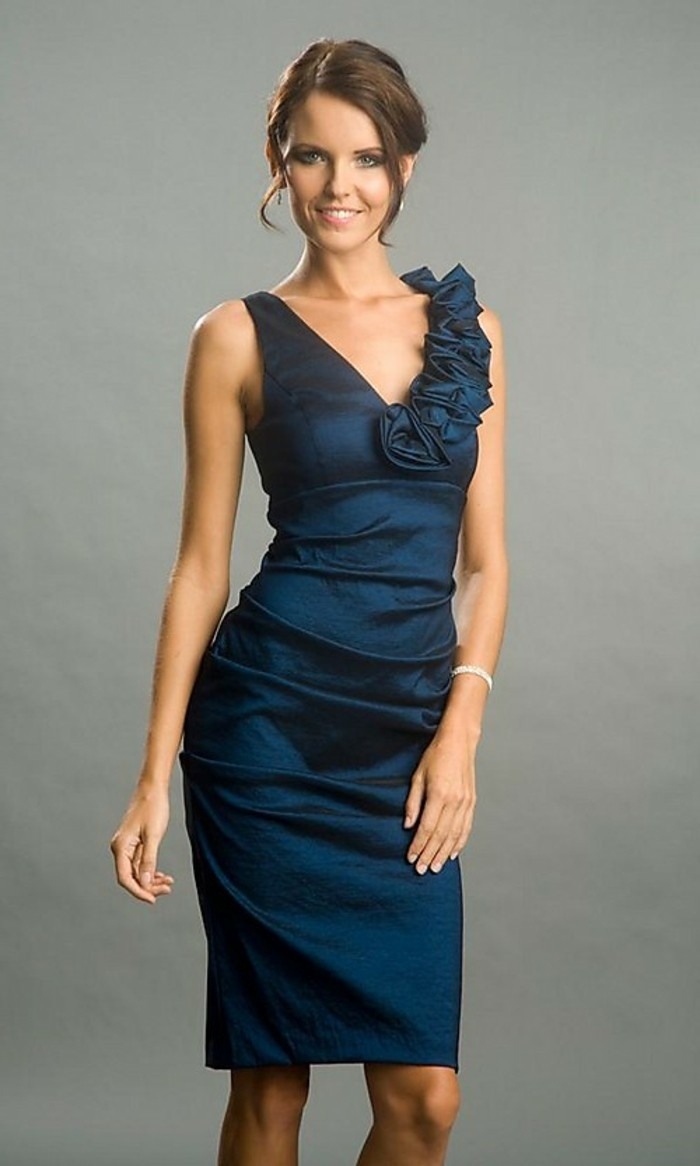 Formal Einfach Kurzes Kleid Blau Stylish17 Einzigartig Kurzes Kleid Blau Spezialgebiet