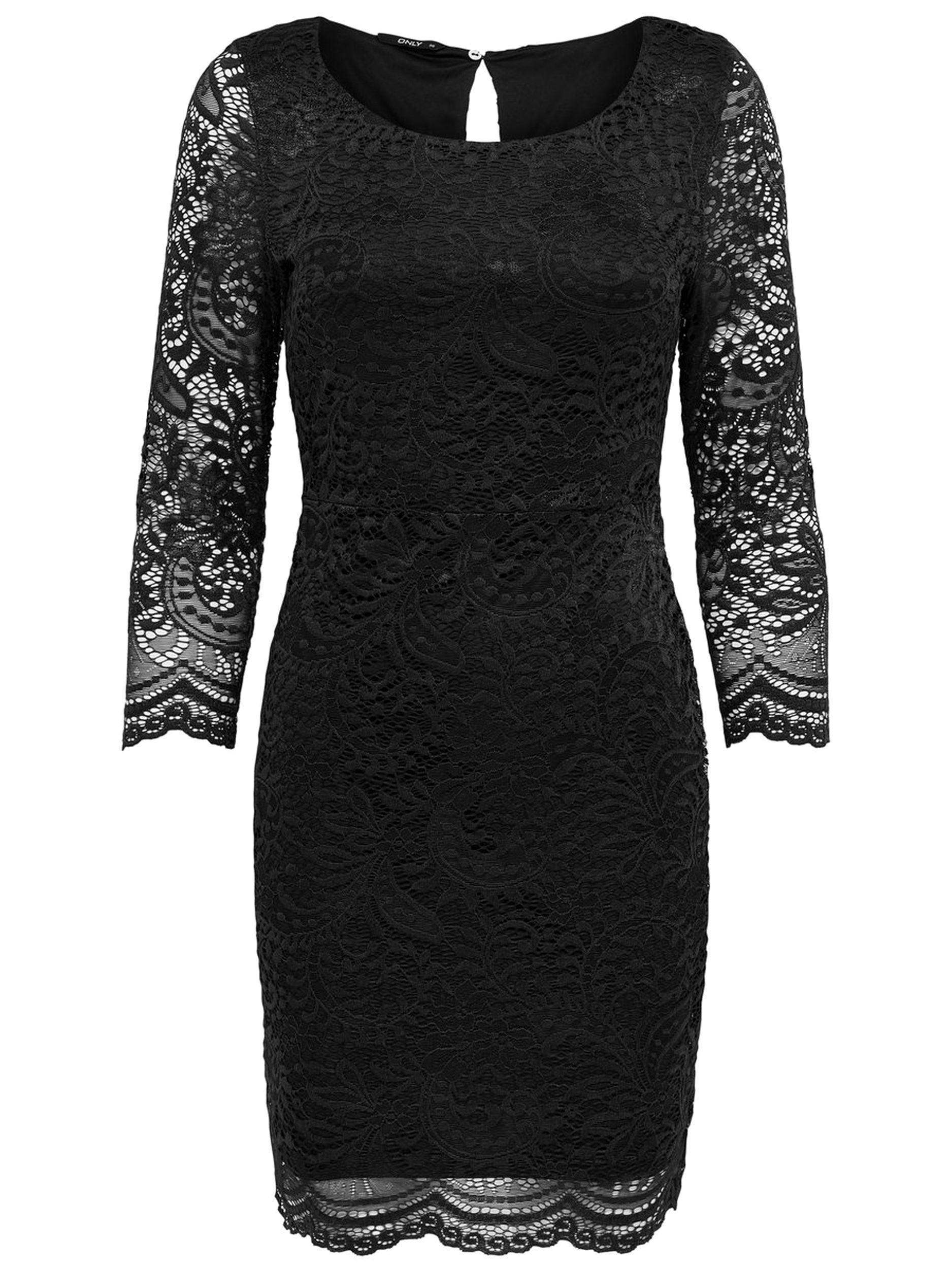 Einfach Kleid Schwarz Spitze Spezialgebiet20 Luxurius Kleid Schwarz Spitze Stylish