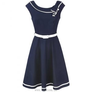 13 Perfekt Kleid Blau Weiß Design13 Genial Kleid Blau Weiß für 2019