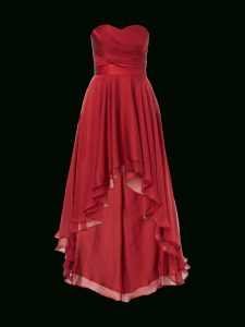 Designer Spektakulär Abendkleid Rot ÄrmelFormal Elegant Abendkleid Rot Ärmel
