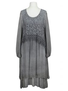 Formal Leicht Kleid Grau Spitze SpezialgebietDesigner Ausgezeichnet Kleid Grau Spitze für 2019