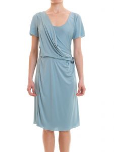 Großartig Kleid Hellblau Knielang StylishDesigner Schön Kleid Hellblau Knielang für 2019