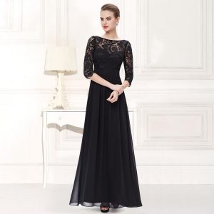 10 Großartig Abendkleid Lang Schwarz Spitze SpezialgebietAbend Leicht Abendkleid Lang Schwarz Spitze Vertrieb