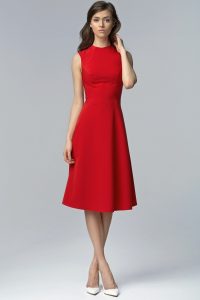 Formal Luxus Rotes Kleid Knielang Spezialgebiet Wunderbar Rotes Kleid Knielang Vertrieb