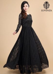 Formal Erstaunlich Schwarzes Kleid Mit Spitze Langarm für 201920 Fantastisch Schwarzes Kleid Mit Spitze Langarm Ärmel