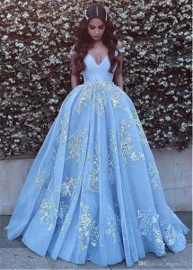 Abend Luxurius Blau Abendkleid für 2019 Spektakulär Blau Abendkleid Galerie