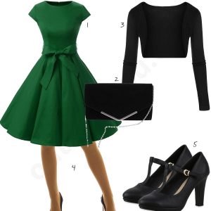Formal Einfach Elegantes Grünes Kleid DesignDesigner Kreativ Elegantes Grünes Kleid Boutique