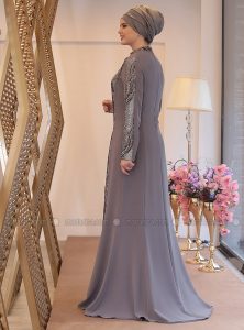 Erstaunlich Abendkleid Grau für 201910 Kreativ Abendkleid Grau Galerie