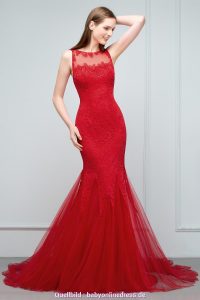 Genial Rotes Abendkleid Langarm Spezialgebiet15 Schön Rotes Abendkleid Langarm Design