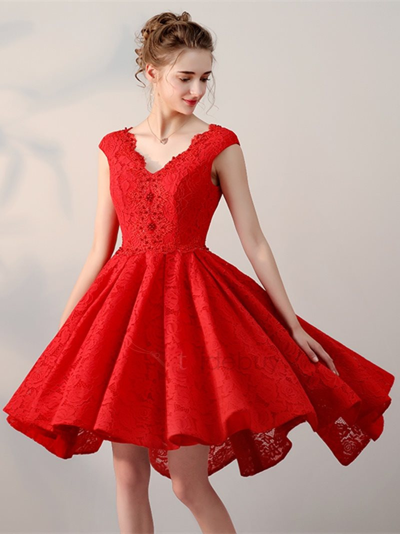 Formal Genial Kleid Rot Kurz Spezialgebiet20 Schön Kleid Rot Kurz für 2019