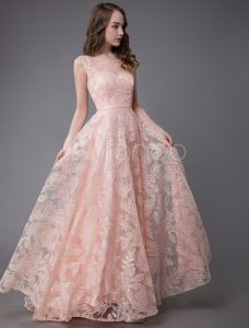 20 Großartig Rosa Abendkleid Galerie Wunderbar Rosa Abendkleid Ärmel