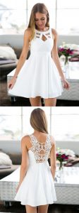 Formal Einzigartig Kurze Weiße Kleider Stylish10 Schön Kurze Weiße Kleider für 2019