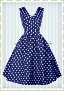 Formal Einzigartig Blaues Kleid Mit Punkten Ärmel20 Perfekt Blaues Kleid Mit Punkten Boutique
