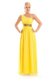 Formal Erstaunlich Gelbes Abendkleid ÄrmelDesigner Schön Gelbes Abendkleid Boutique