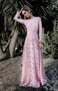 Abend Perfekt Rosa Kleid Mit Ärmeln Vertrieb Großartig Rosa Kleid Mit Ärmeln Vertrieb