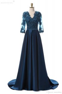 Ausgezeichnet Kleid Blau Lang ÄrmelDesigner Genial Kleid Blau Lang Design