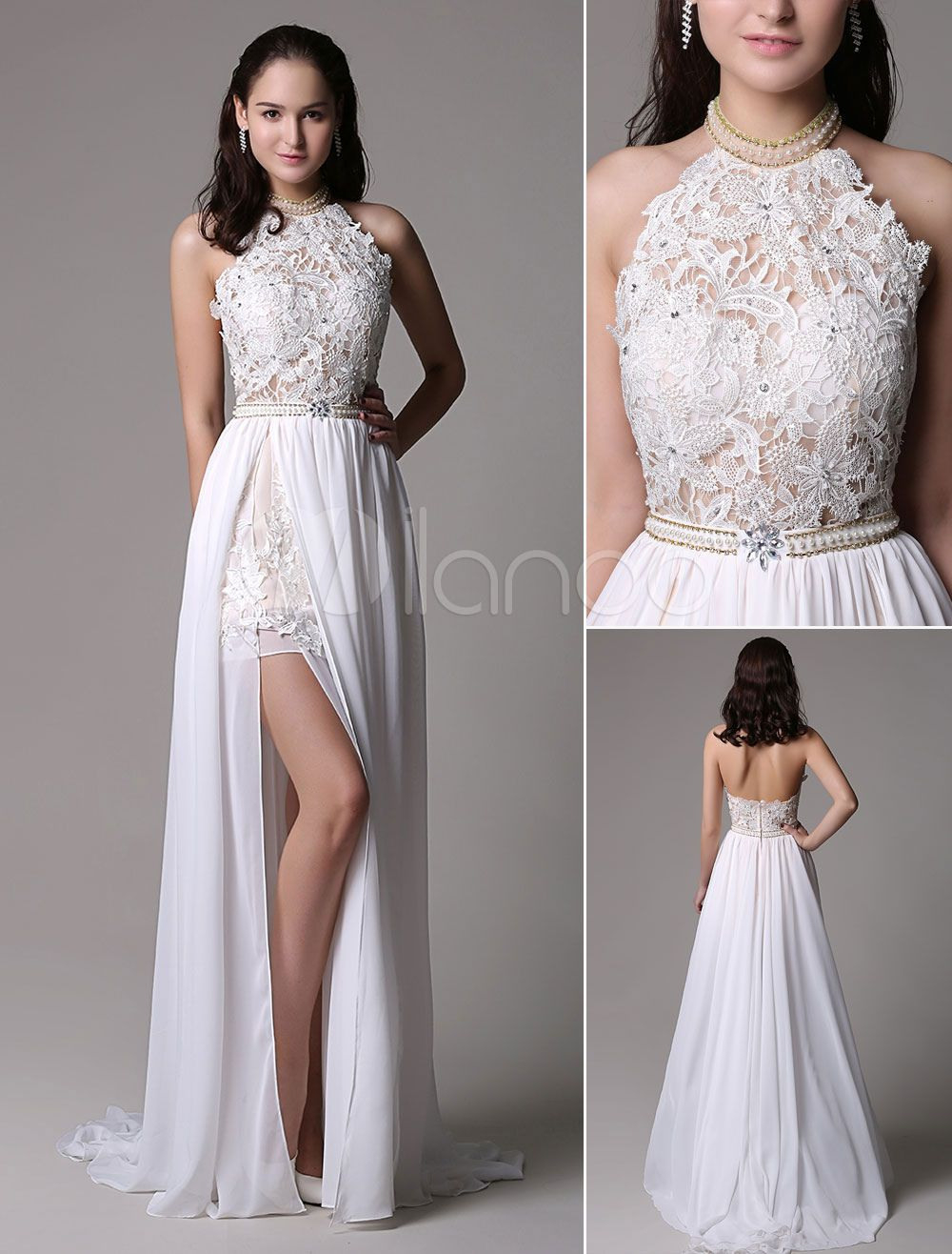 Designer Einfach Kleid Weiß Elegant VertriebFormal Luxus Kleid Weiß Elegant Stylish