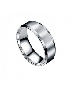 Elisimo - Unisex-Ring Aus Edelstahl - 8Mm Dick - Verlobungsring/ehering -  Für Männer Und Frauen, Kaufen Sie Für 12.99 In Unserem Shop Elisimo.de