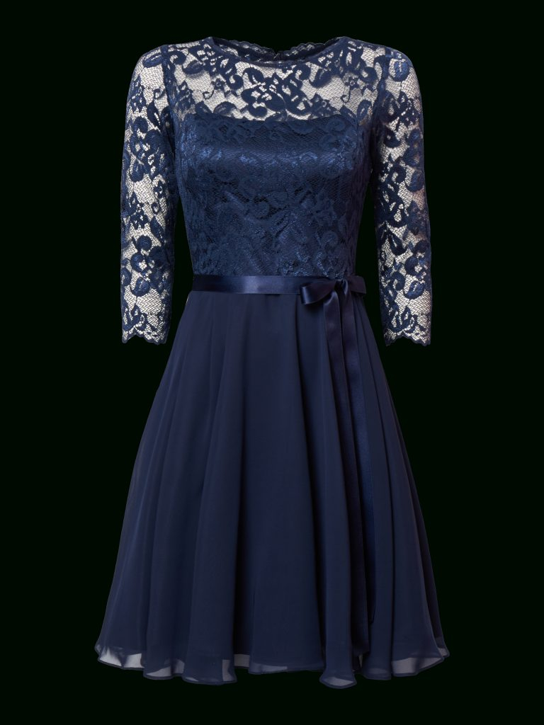 kreativ dunkelblaues kleid mit spitze für 2019  abendkleid