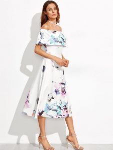 10 Einzigartig Elegante Kleider Midi Ärmel - Abendkleid