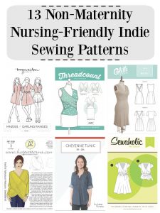 13 Non-Maternity Nursing-Friendly Indie Sewing Patterns