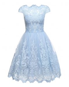 15 Luxus Kleid Hellblau Spitze Für 2019 - Abendkleid