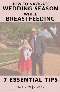 7 Steps To Navigate Wedding Season While Breastfeeding