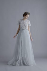 Alexandra Grecco Louise Lace Blouse And Lya Tulle Skirt