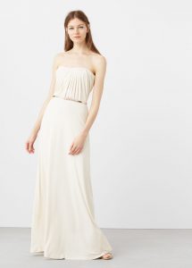 Φόρεμα Στράπλες - Γυναίκα | Bandeau Kleid, Kleider Und