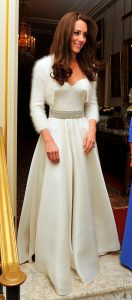 Das 2. Kleid, Das Herzogin Kate Bei Ihrer Hochzeit Trug