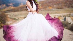 Dip Dye Hochzeitskleider: Brautkleider Mit Farbverlauf