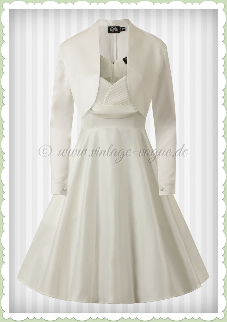 Dolly &amp; Dotty 50Er Jahre Hochzeit Retro Petticoat Kleid