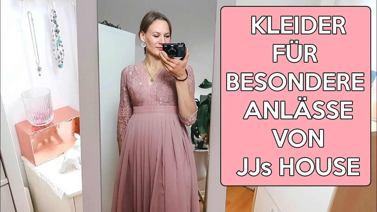 Festliche Kleider Von Jjs House Im Live Try On Haul Für Abschlussball,  Hochzeit &amp; Co.