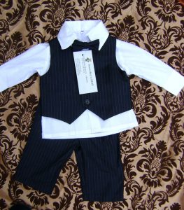 Festliche Kleidung Baby Junge. Taufanzug Junge Baby Anzug