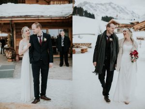 Hochzeit Im Schnee – Intime Winterhochzeit Auf Der Alm