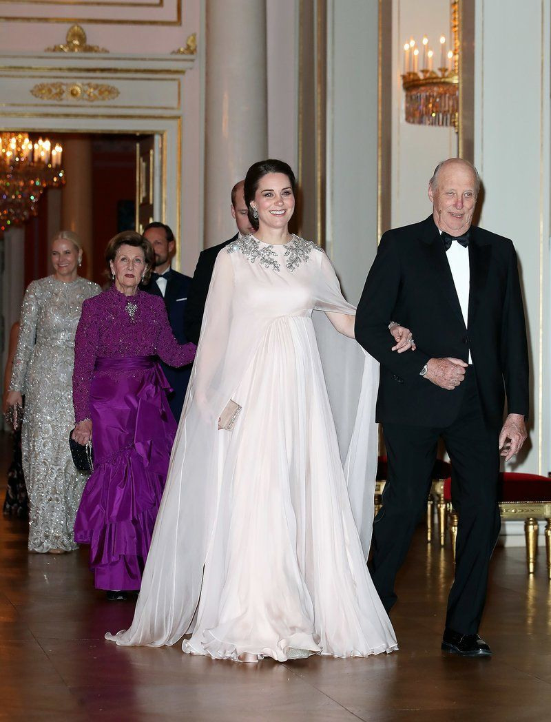 Kate Middleton Is A Goddess In Ethereal Blush Gown From Her