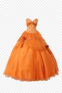 Kleid Orange Hochzeit Kleidung Rot - Kleid Png Herunterladen