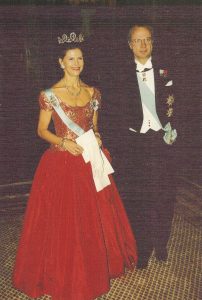 Königin Silvia-König Carl Gustaf-Adel-Royal-Original