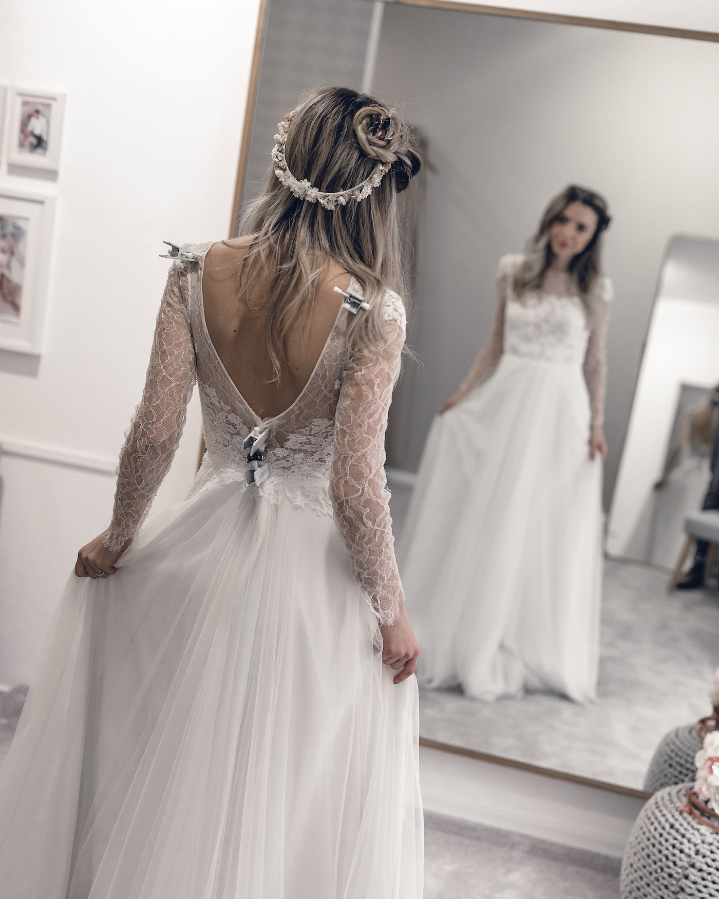 La-Donna-Schierling-Vintage-Boho-Brautkleid-Hochzeitskleid