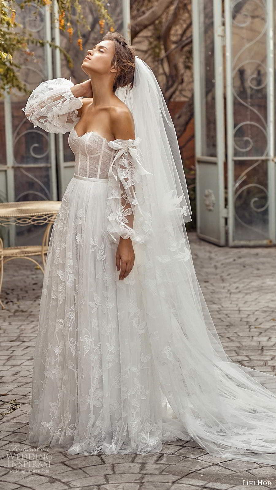 Lihi Hod Herbst 2020 Brautkleider — &quot;weiße Blüte&quot; Bridal
