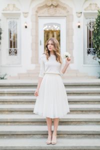 Millie Sweater + Lucy Skirtjenny Yoo | Hochzeit Kleid