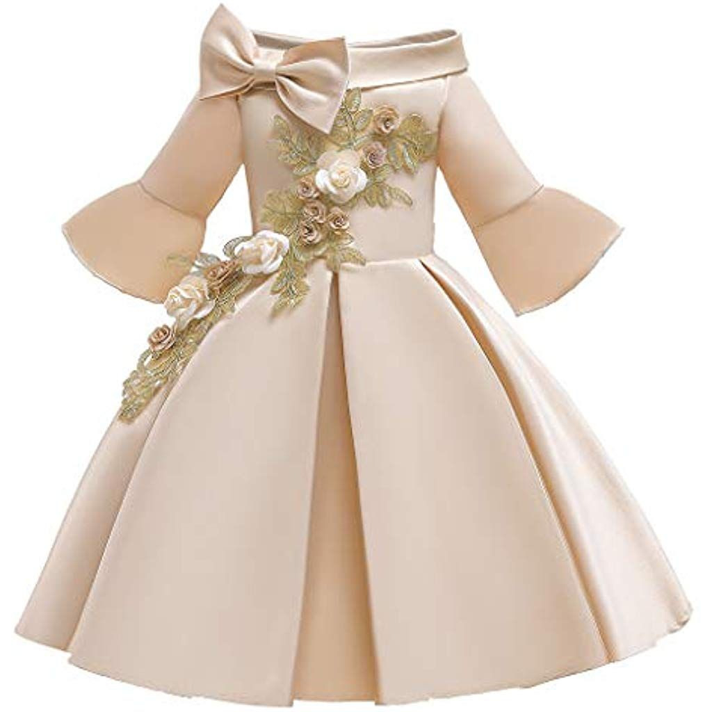 Moneycom Blumen-Kleid Für Kinder Mädchen Prinzessin