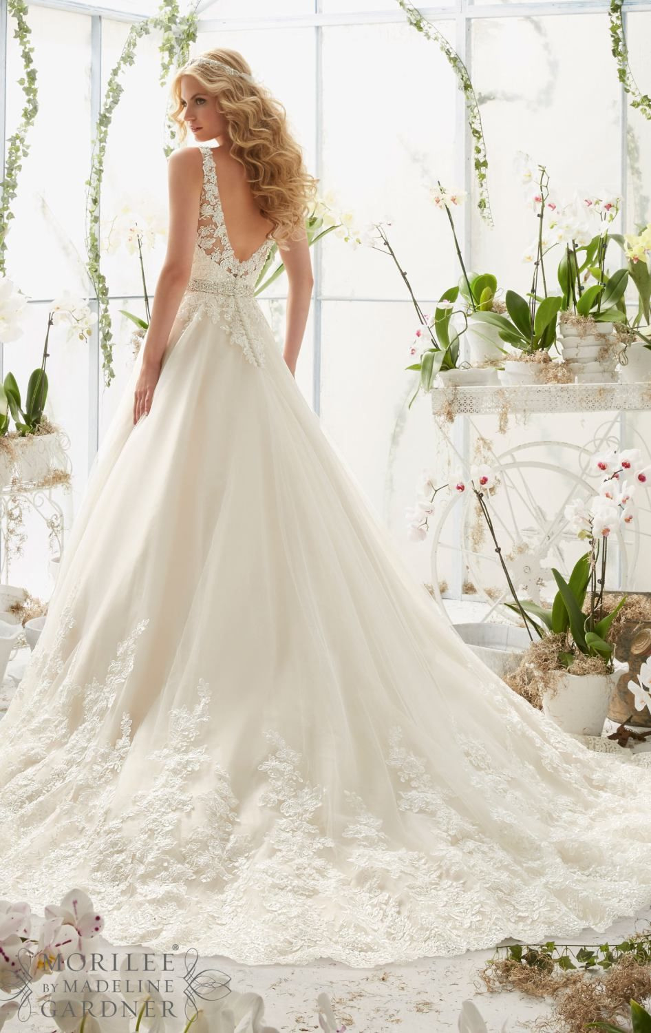 Mori Lee 2821 Dress - Missesdressy | Hochzeitskleid