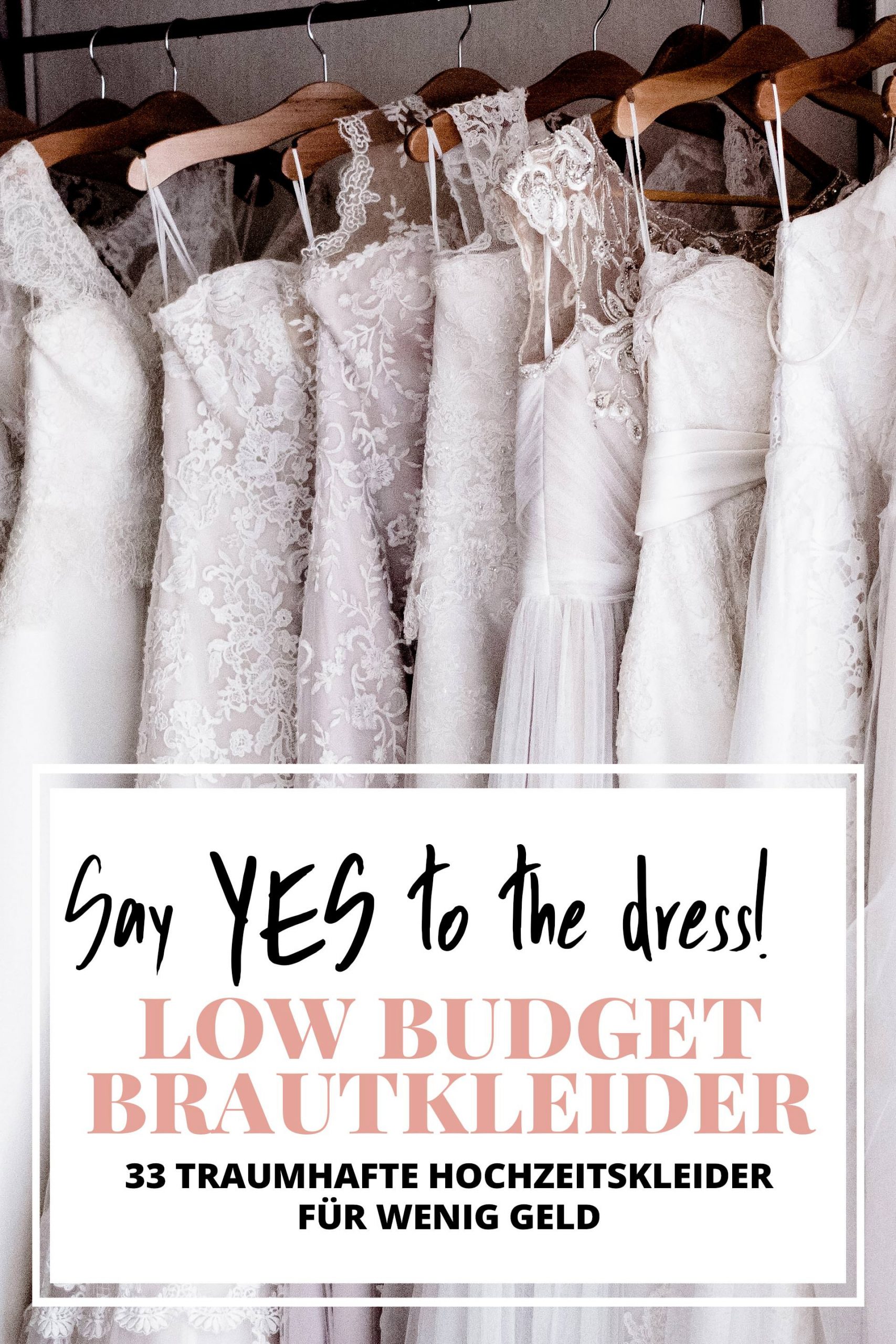 Say Yes To The Dress: Schöne Low Budget-Brautkleider Unter