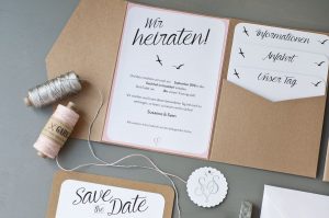 Unsere Hochzeitseinladungen | Hochzeitsfeier Einladung